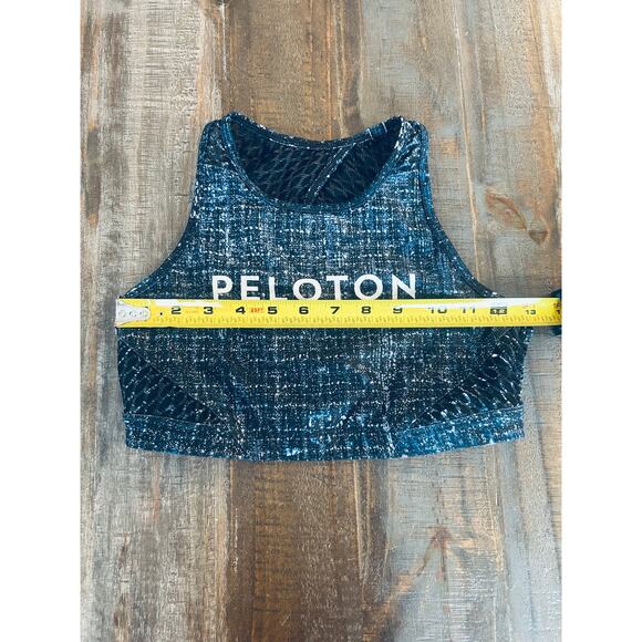 Peloton WITH Women's Stardust Tweed Sports Bra Size Small - Picture 3 of 7